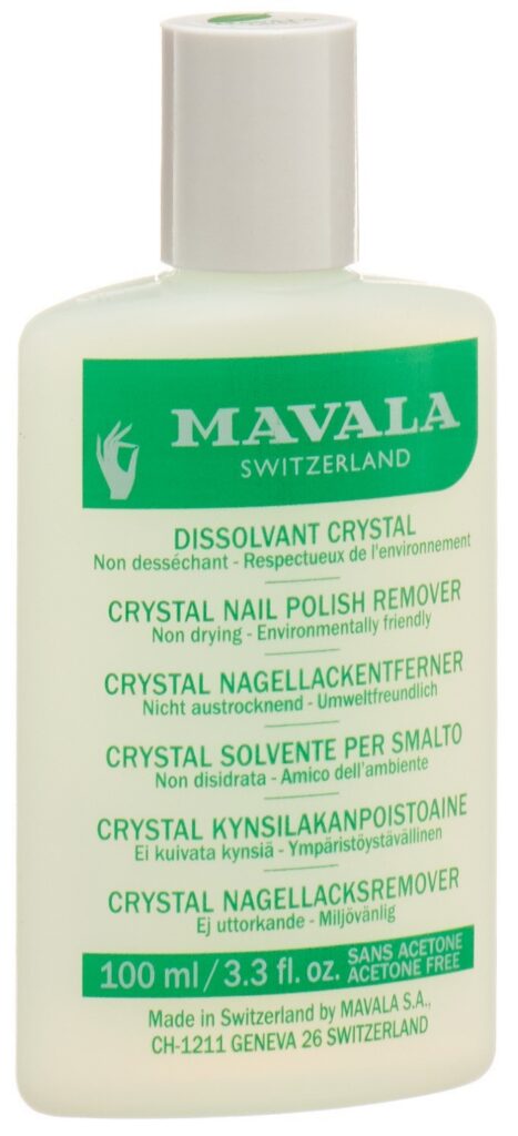 MAVALA soins des ongles dissolvant crystal 100 ml