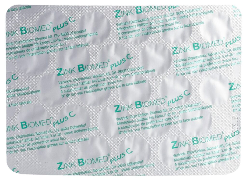 ZINK BIOMED plus C cpr sucer orange 50 pce