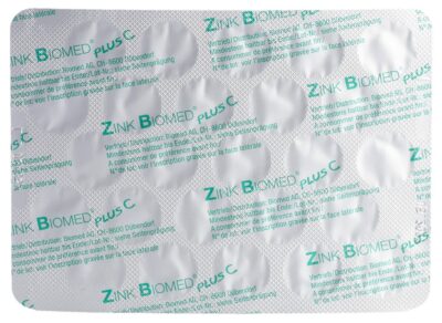ZINK BIOMED plus C cpr sucer orange 50 pce