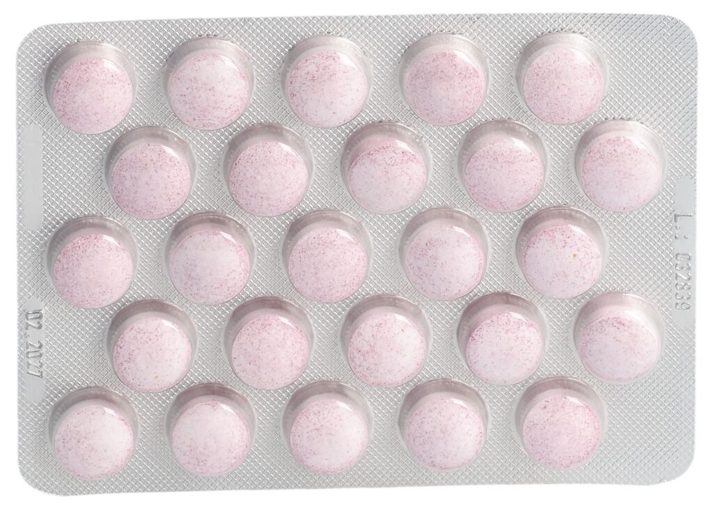 ZINK BIOMED plus C cpr sucer framboise 50 pce