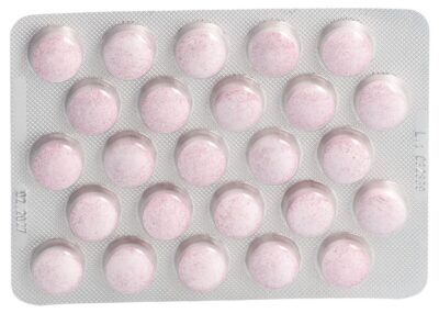 ZINK BIOMED plus C cpr sucer framboise 50 pce