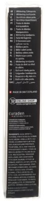 CURAPROX Black is white dentifrice tb 90 ml