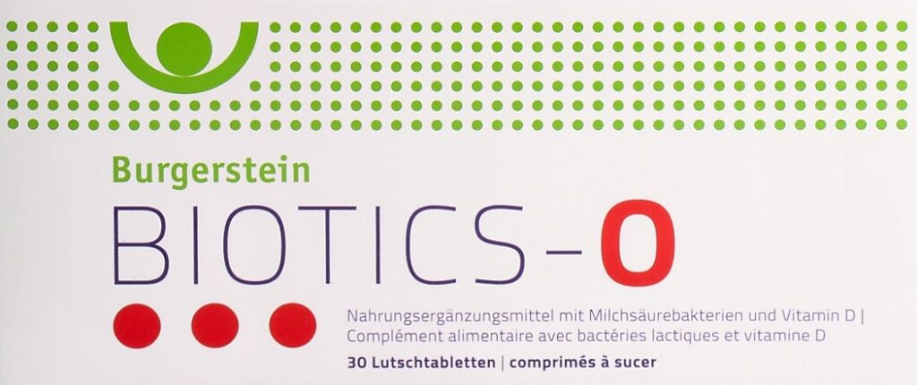 BURGERSTEIN Biotics-O cpr 30 pce