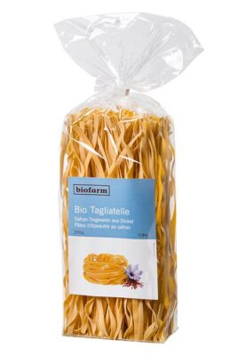 BIOFARM tagliatelle d'épeautre au safran 350 g