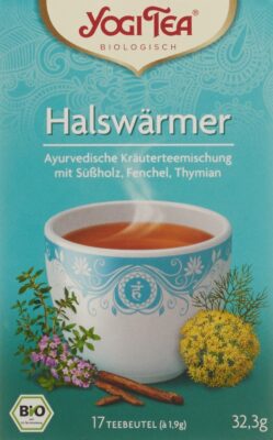 YOGI TEA Tisane Confort de la gorge 17 sach 1.8 g