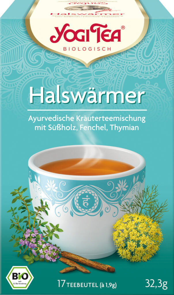YOGI TEA Tisane Confort de la gorge 17 sach 1.8 g