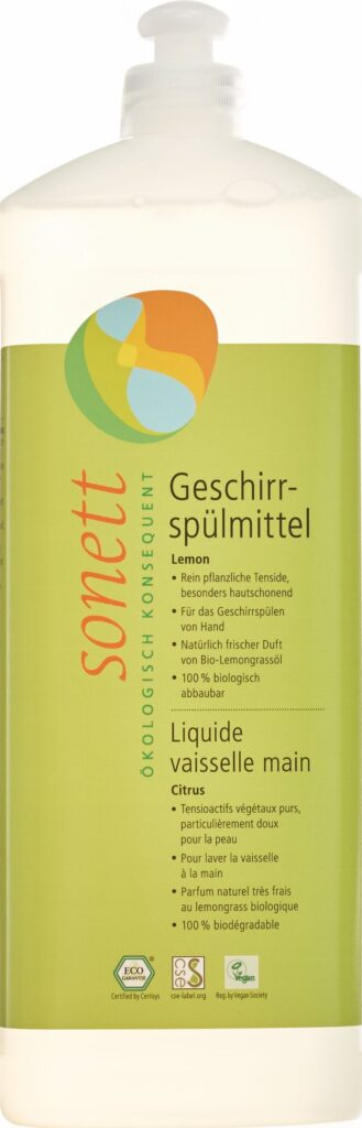 SONETT liquide vaisselle main lemon recharge 1 lt