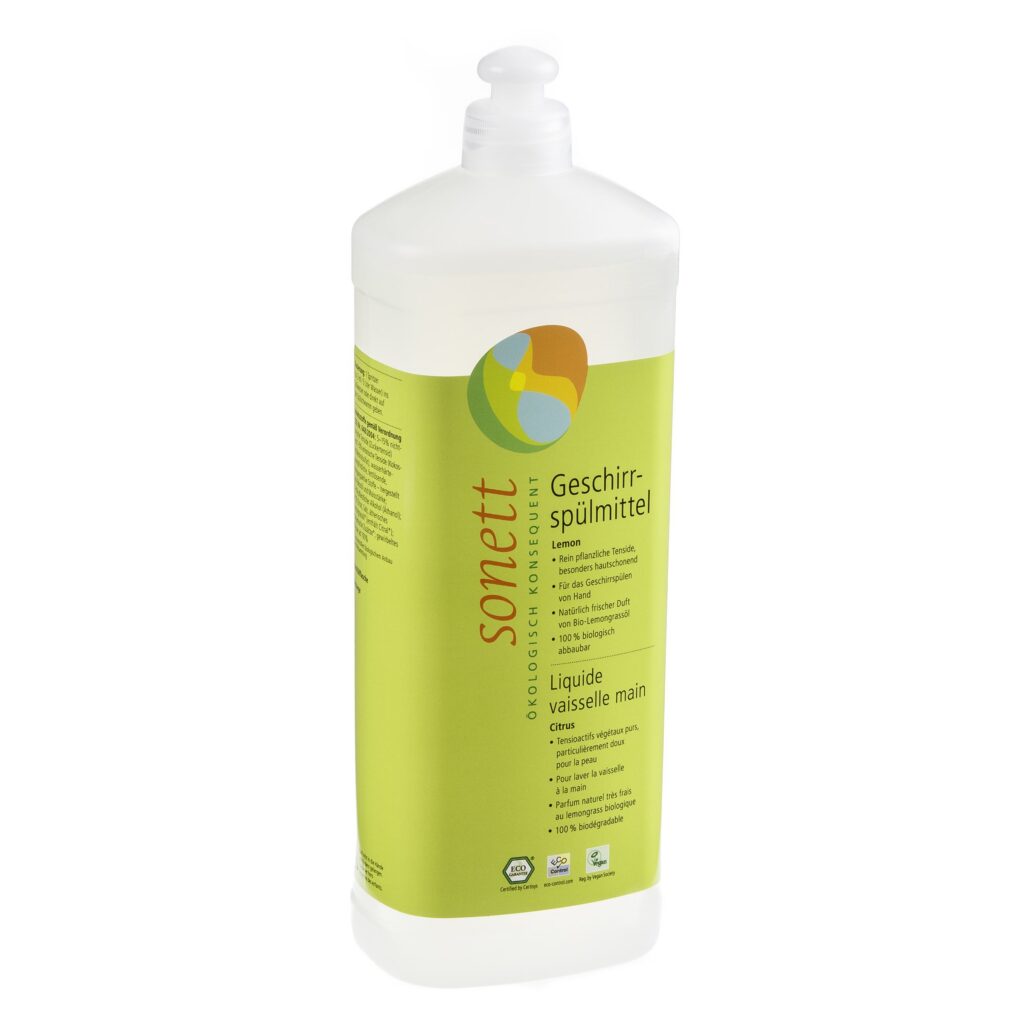 SONETT liquide vaisselle main lemon recharge 1 lt