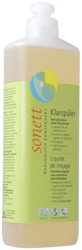 SONETT liquide de rinçage nouveau 0.5 lt