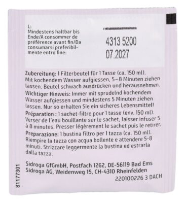 SIDROGA infusion bio allaitement 20 sach 1.5 g