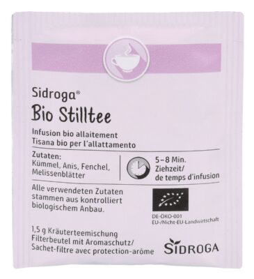 SIDROGA infusion bio allaitement 20 sach 1.5 g