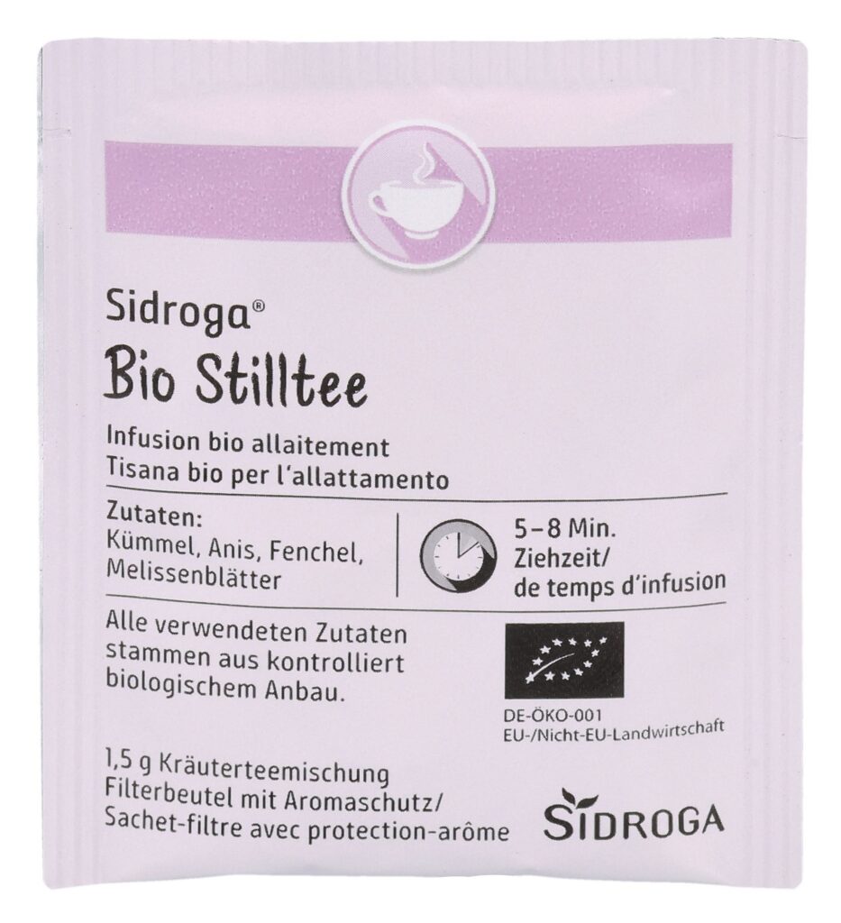 SIDROGA infusion bio allaitement 20 sach 1.5 g