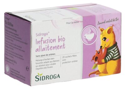 SIDROGA infusion bio allaitement 20 sach 1.5 g