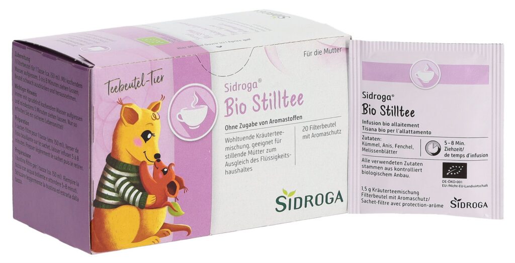 SIDROGA infusion bio allaitement 20 sach 1.5 g