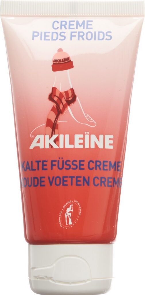 AKILEINE Dermo pieds froids crème chauffante 75 ml