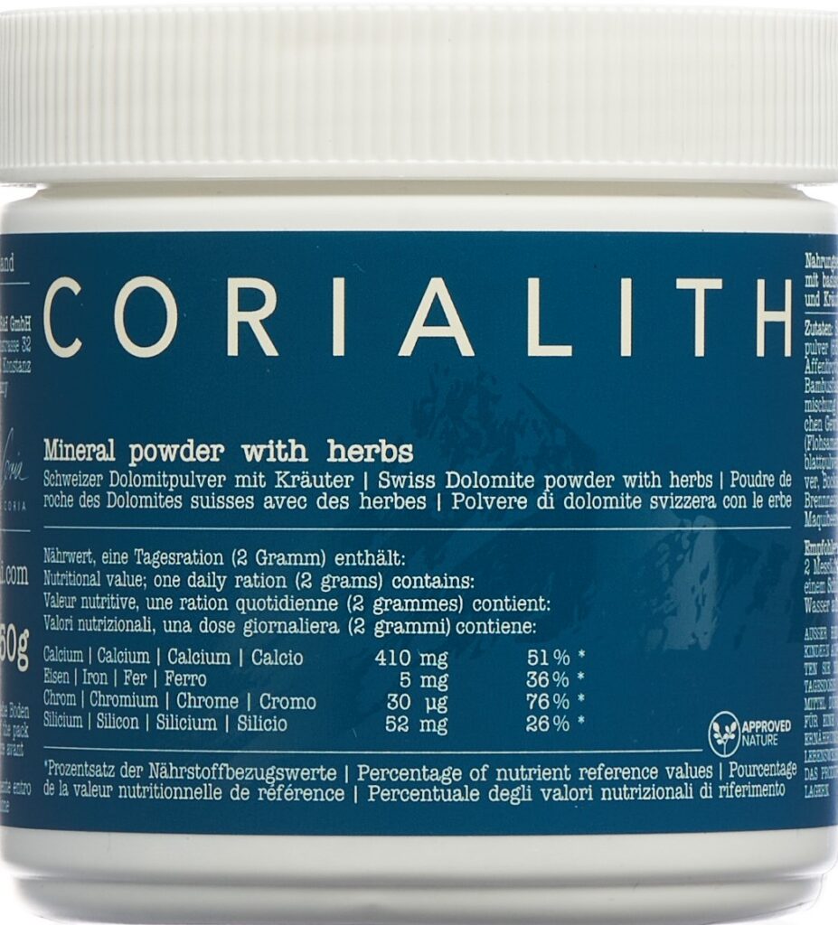 CORIALITH poudre Dolomites suisse herbes bte 250 g