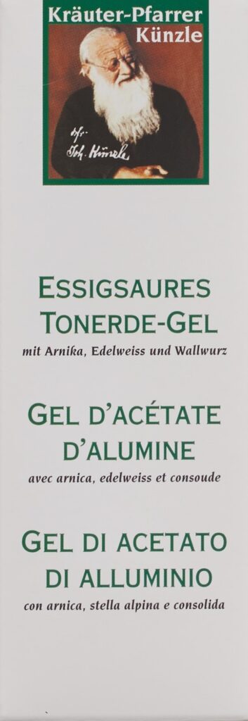 KÜNZLE gel d'acétate d'alumine tb 100 g