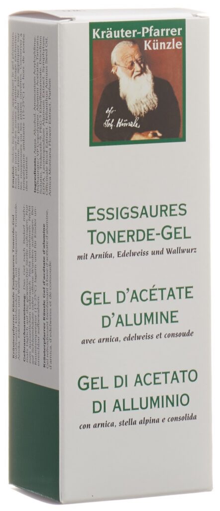 KÜNZLE gel d'acétate d'alumine tb 100 g