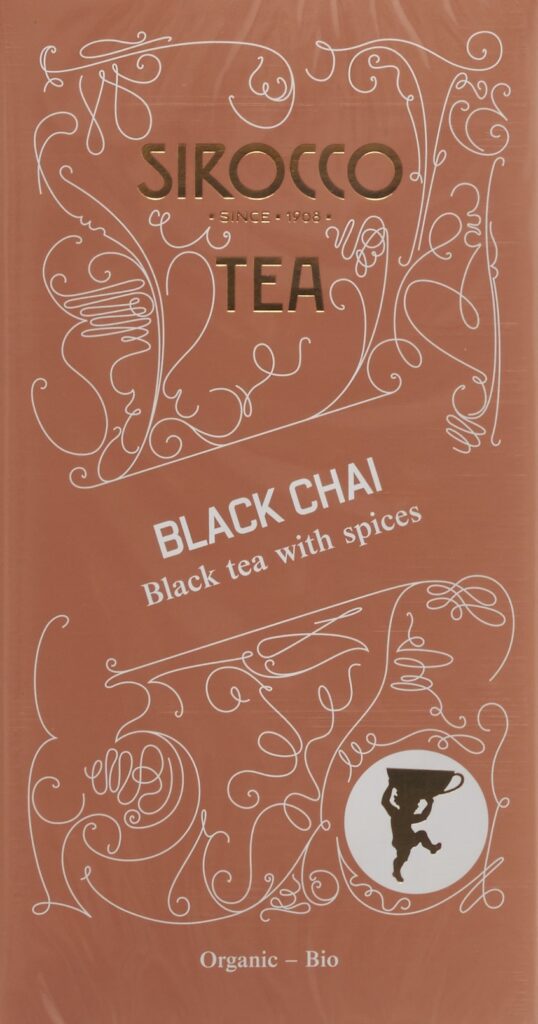 SIROCCO sachets de thé Black Chai 20 pce