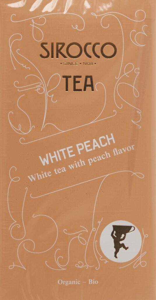 SIROCCO sachets de thé White Peach 20 pce