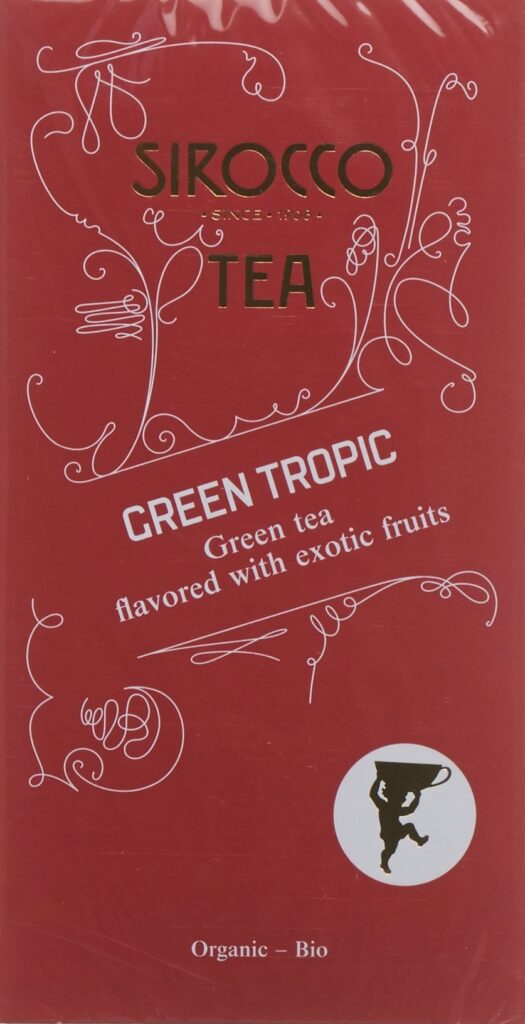 SIROCCO sachets de thé Green Tropic 20 pce