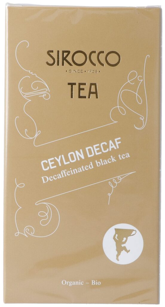 SIROCCO sachets de thé Ceylon Decaf 20 pce