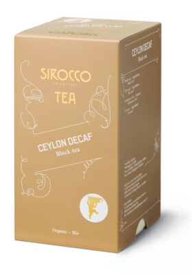 SIROCCO sachets de thé Ceylon Decaf 20 pce