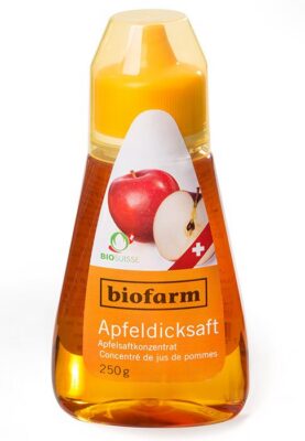 BIOFARM concentré jus pommes bourgeon CH 250 g