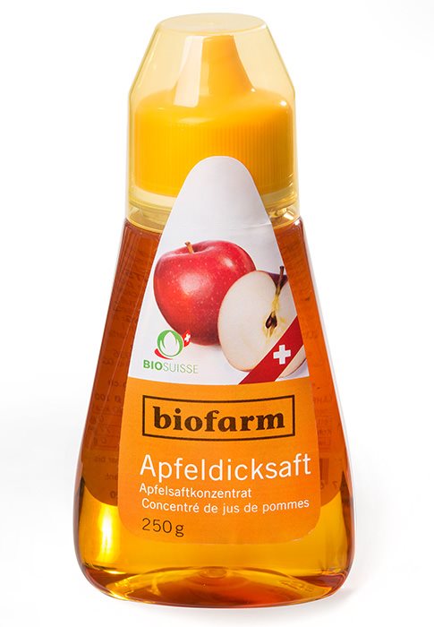 BIOFARM concentré jus pommes bourgeon CH 250 g