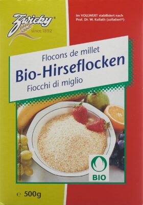 ZWICKY Bio flocons de millet 500 g