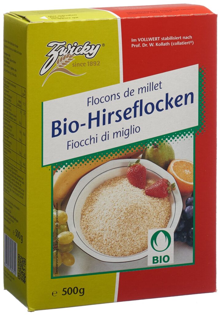 ZWICKY Bio flocons de millet 500 g