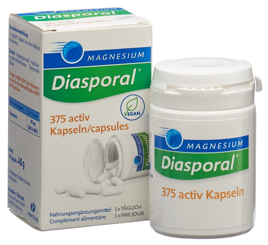 MAGNESIUM DIASPORAL Activ caps 50 pce