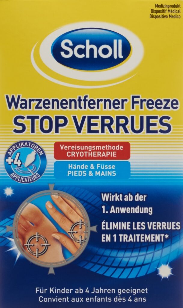 SCHOLL Freeze Traitement contre verrues spr 80 ml