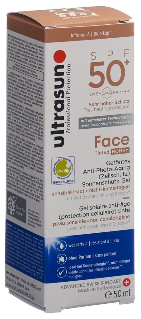 ULTRASUN Face Tinted SPF 50+ Honey 50 ml