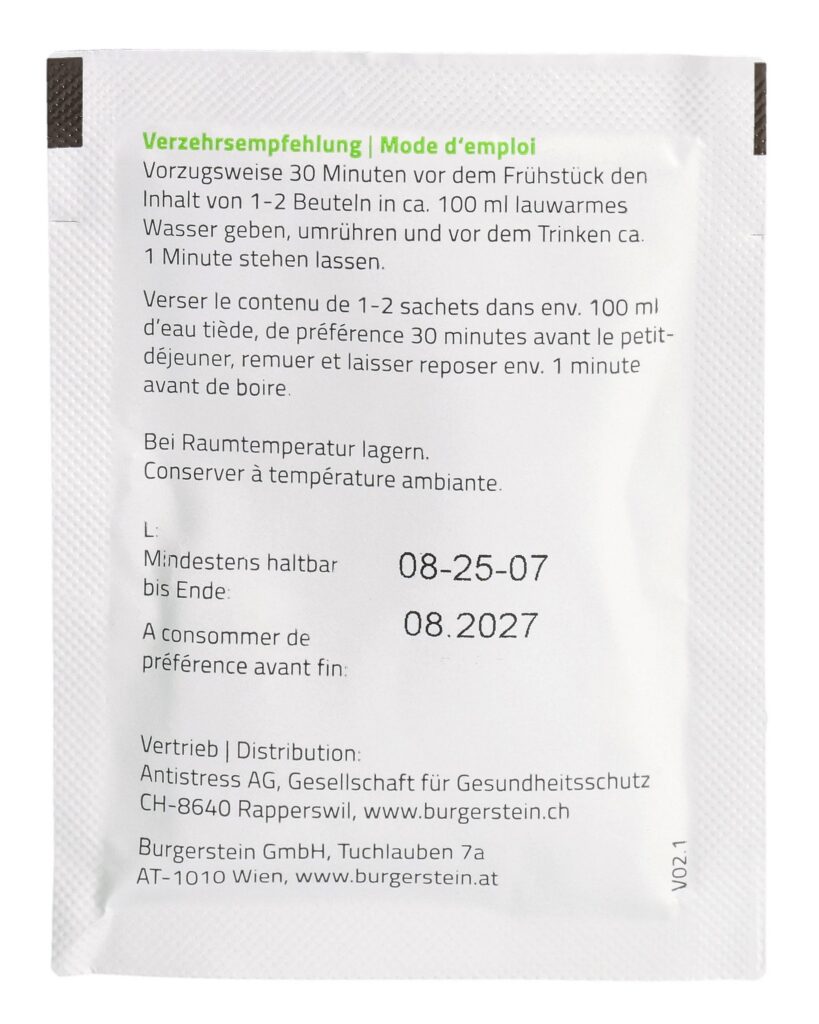 BURGERSTEIN Biotics-G pdr sach 7 pce