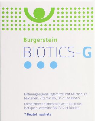 BURGERSTEIN Biotics-G pdr sach 7 pce