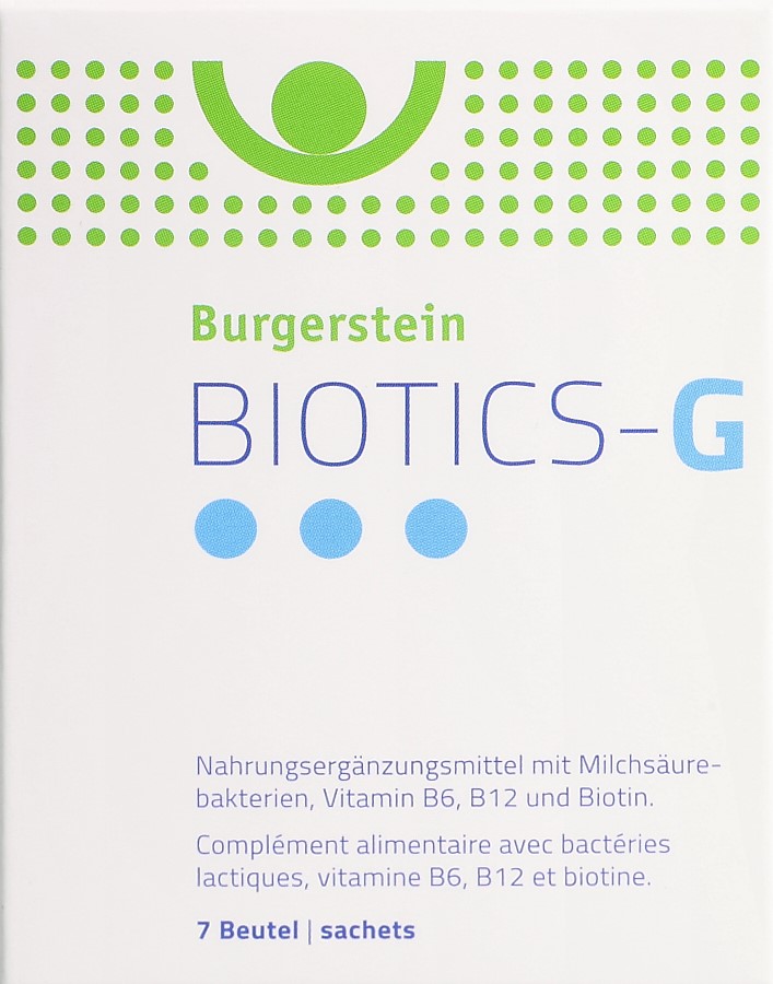 BURGERSTEIN Biotics-G pdr sach 7 pce