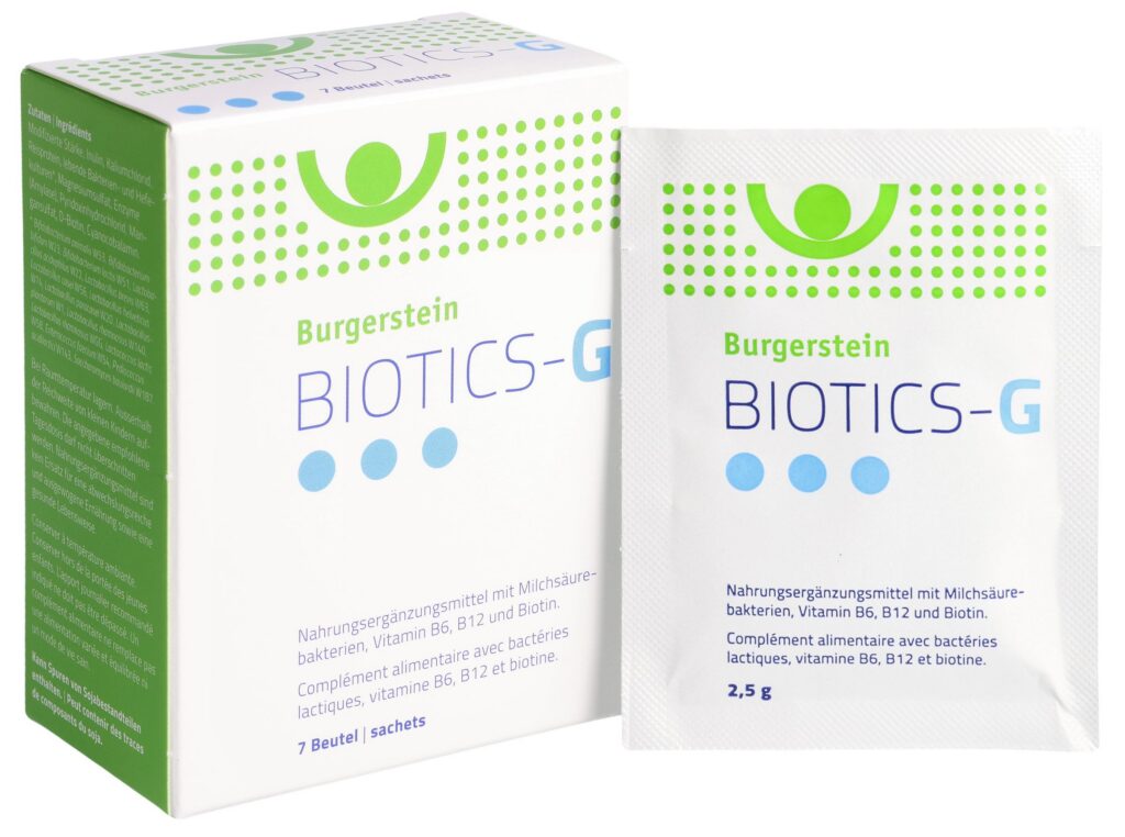 BURGERSTEIN Biotics-G pdr sach 7 pce