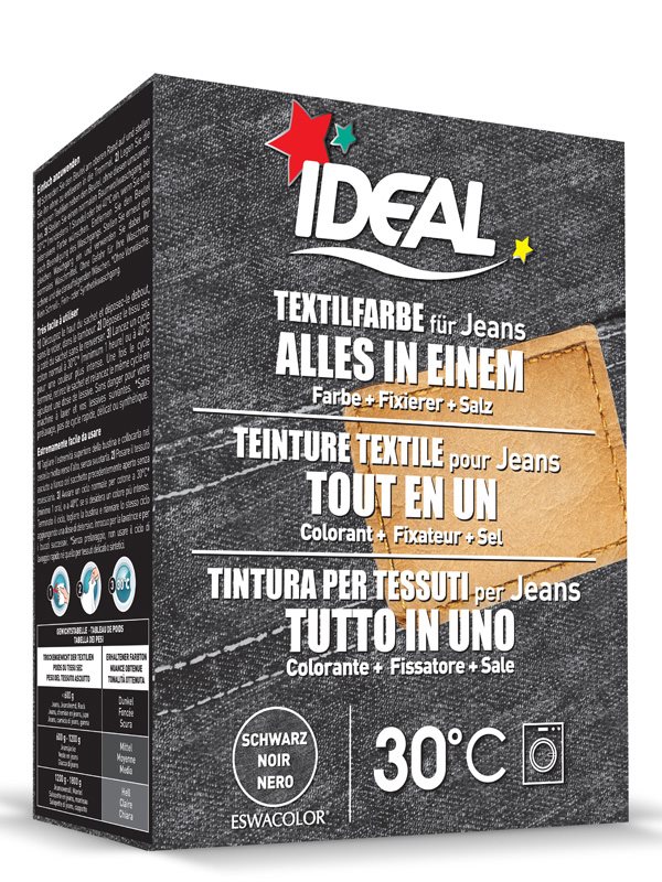 IDEAL tout en 1 jeans noir 350 g