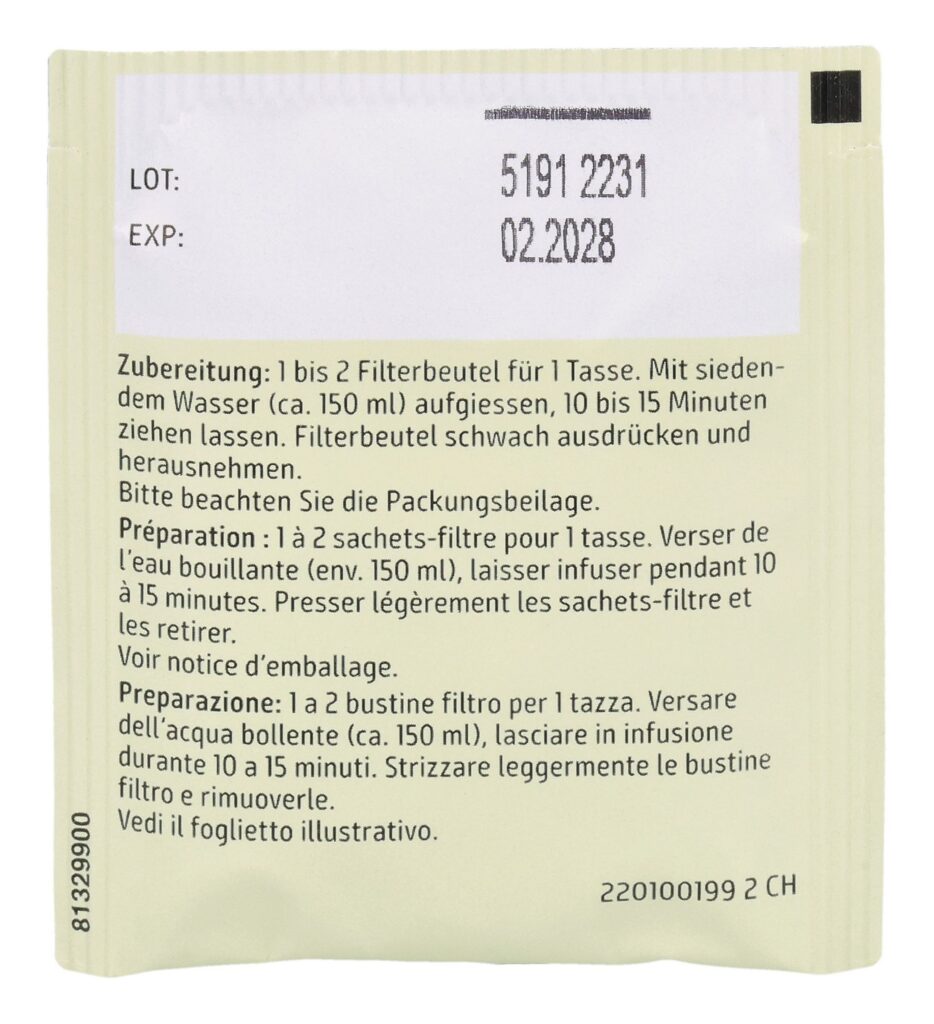 SIDROGA tisane pectorale antitussive N 20 sach 2 g