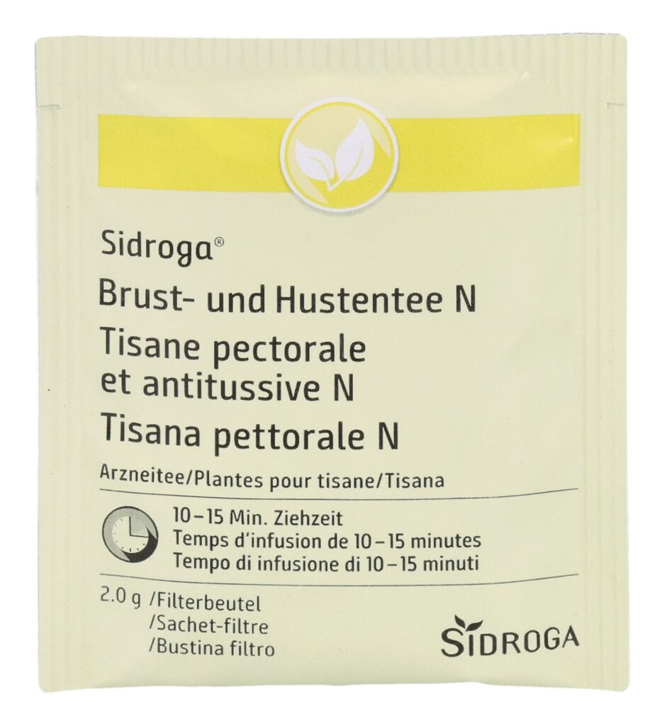 SIDROGA tisane pectorale antitussive N 20 sach 2 g