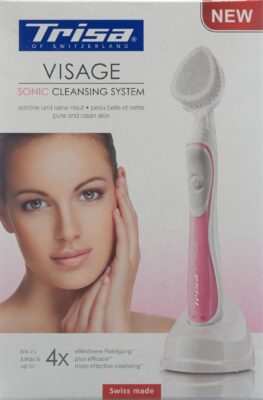 TRISA Visage Sonic Cleansing System pink