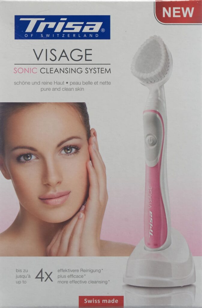 TRISA Visage Sonic Cleansing System pink