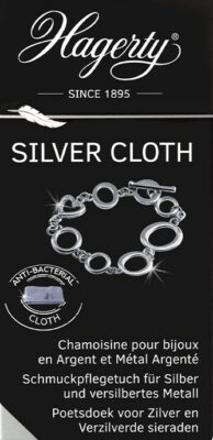 HAGERTY Silver Cloth 30x36cm