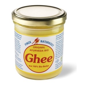 FINCK Ghee de qualité Ayurvédique bio verre 220 g