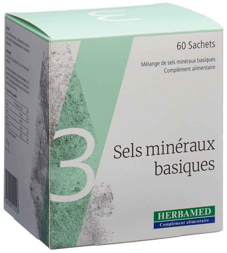 HERBAMED Sels minéraux basiques III 60 stick 3.5 g