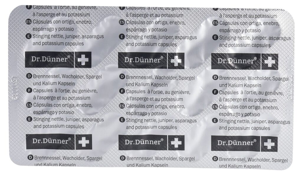 DÜNNER ortie caps 30 pce