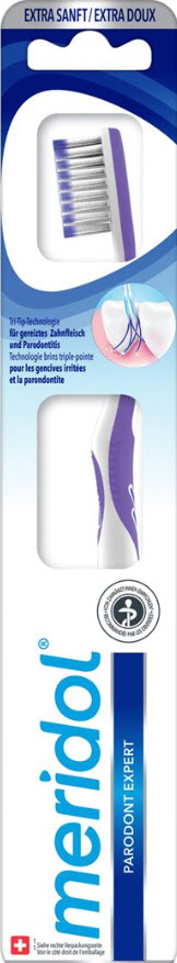 MERIDOL PARODONT EXPERT brosse à dents extra doux