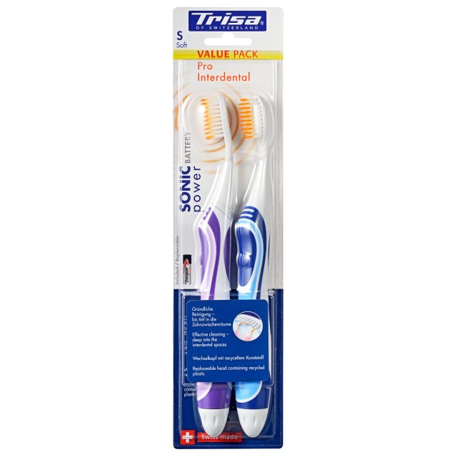 TRISA SonicPower Battery Pro Interd DUO 2 pce