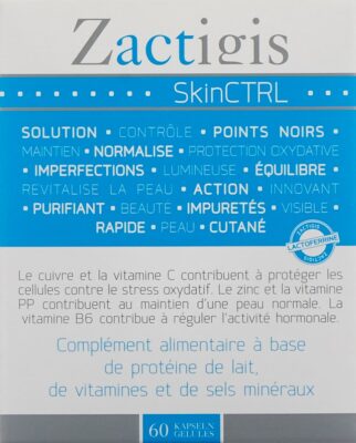 ZACTIGIS SkinCTRL gélules 60 pce